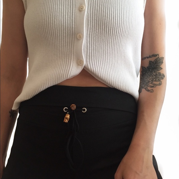 Wide leg high waisted yoga pants - Picture 3 of 4